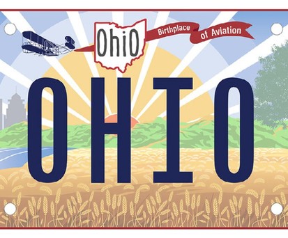 Der erste Entwurf des Nummernschilds...