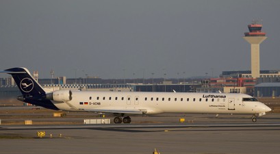 Bombardier CRJ 900 von Lufthansa Cityline: Fliegt nicht mehr und sorgt für eine Lücke.