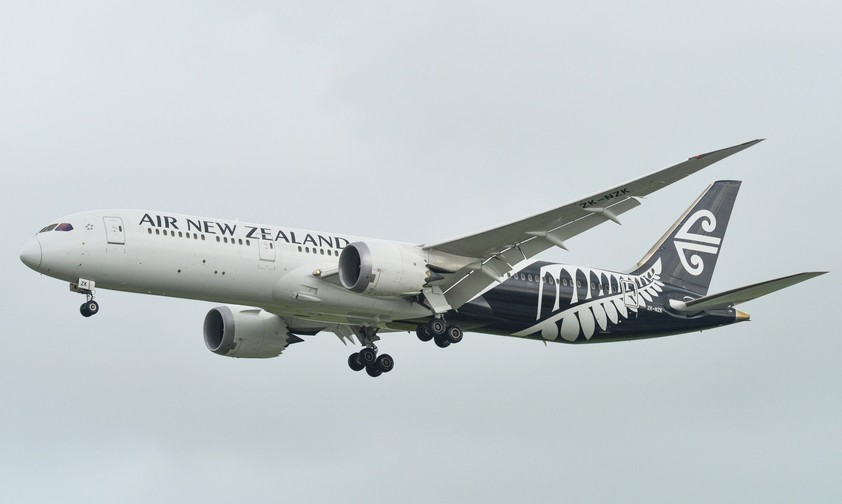 Boeing 787-9 von Air New Zealand: Die Airline setzt diesen Flugzeugtyp auf der Route San Francisco - Auckland ein. 