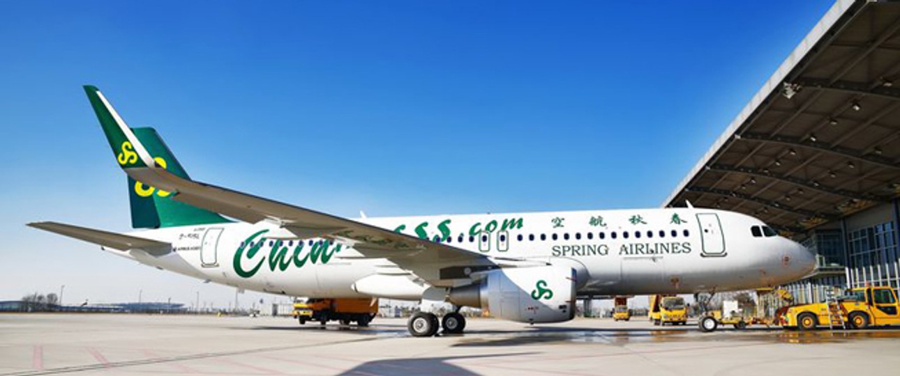 Airbus von Spring Airlines: Restriktionen bei Südkorea-Flügen?