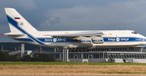 Antonov An-124 im Jahr 2021 in Düsseldorf: Ein in Kanada gestrandetes Exemplar sorgt für hitzige Wortgefechte.