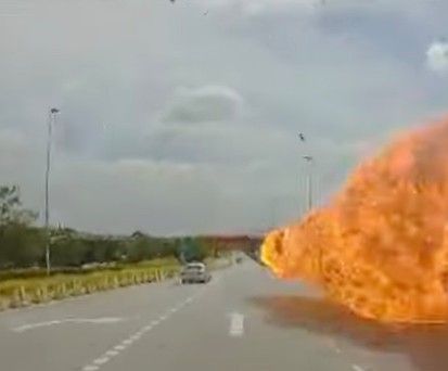 Vorsicht: Das Video zeigt Bilder des Unglücks.