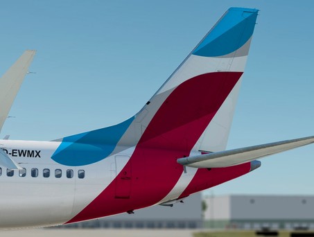 Boeing 737 Max in Eurowings-Farben (Montage): Die Gruppe hat mehr Jets bestellt.