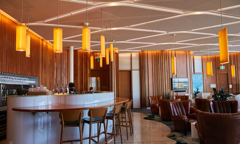 Ein Blick in die Beyond Lounge in Sydney.