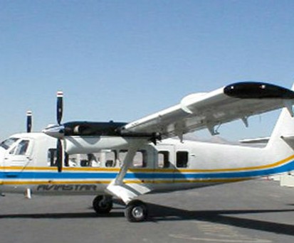 Twin Otter von Aviastar: In waldigem Gelände abgestürzt.