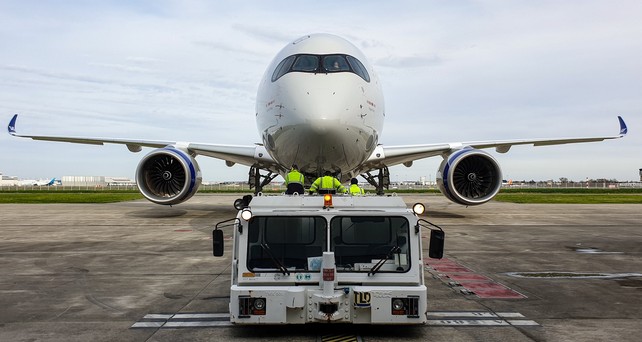 Airbus A350 von SAS: Im kommenden Jahr übernimmt die Airline zwei weitere Exemplare.