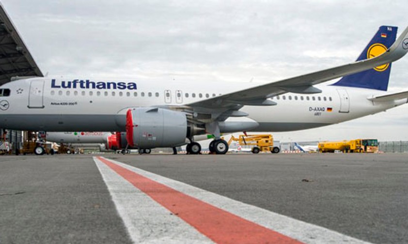 So kam der erste A320 Neo von Lufthansa an