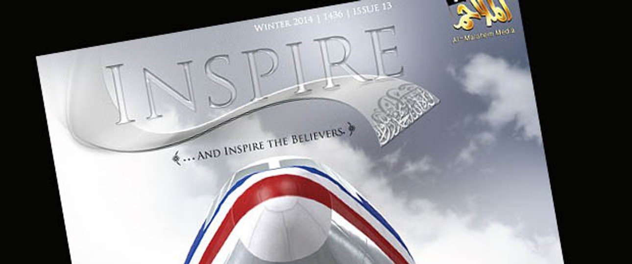 Cover des Inspire-Magazins: Hetze gegen westliche Airlines.