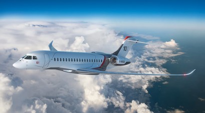 Dassaults neuster Businessjet: Mit der Falcon 10X hat der Flugzeugbauer ein neues Flaggschiff.