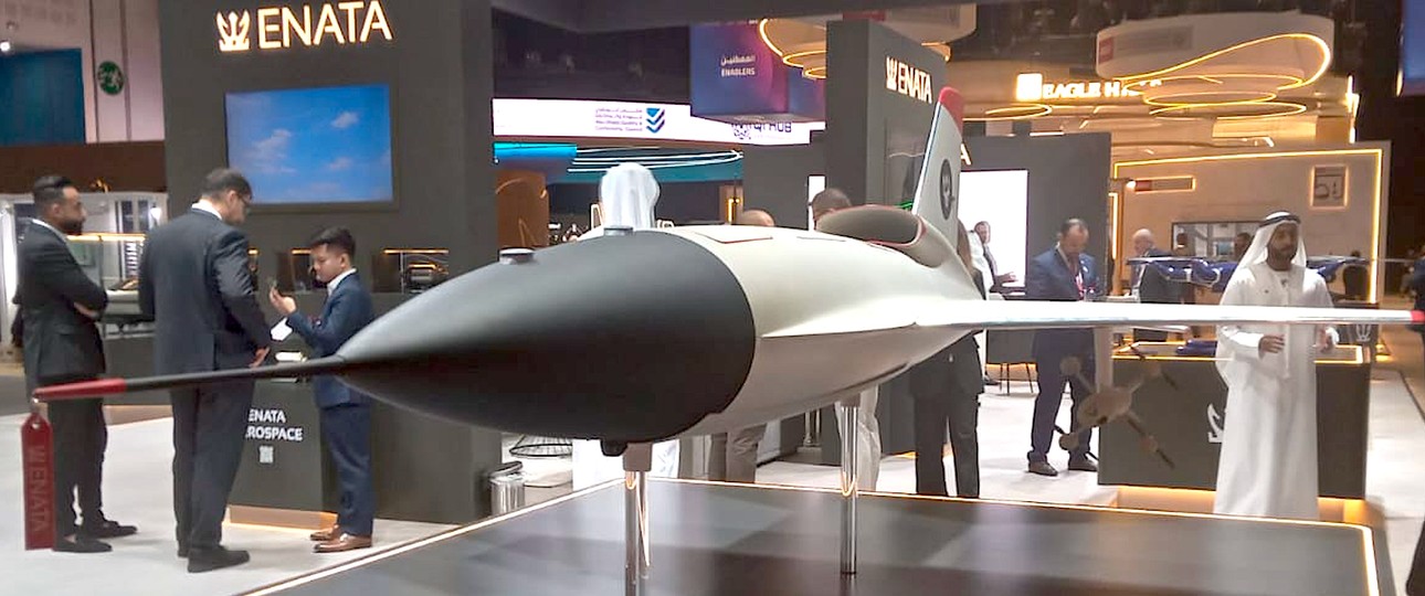Enata-Kampfdrohne vom Typ Tainos, Made in UAE