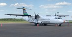 ATR 72 von BRA in Växjö: Soll wieder Linienflüge absolvieren.