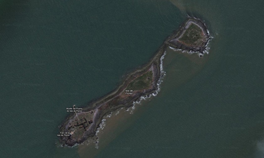 Die Isla de las Flores: Letzter Funkkontakt über dem Eiland.