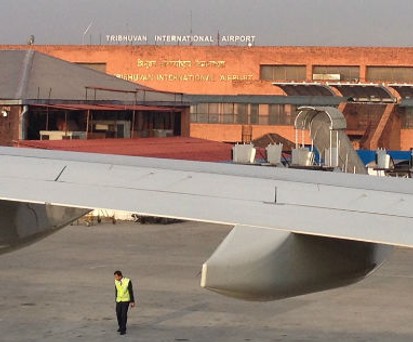 Tribhuvan International Airport in Kathmandu: Keine reibungslose Kommunikation.
