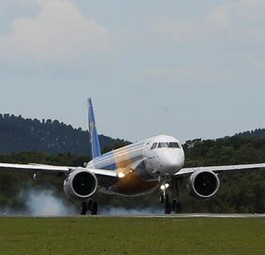 Embraer E2-190: Der Flugzeugbauer ist sehr zufrieden mit seinem neuesten Modell.