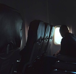 Passagier im Flugzeug: Manchmal wird einer vergessen.
