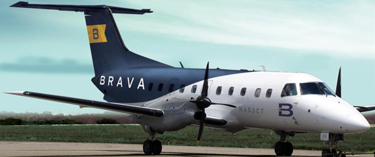 Embraer 120 in den Farben von Brava: Im Frühjahr soll es losgehen.