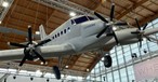 Bei der Messe Aero Friedrichshafen ist schon ein Modell der Junkers Ju-52 NG zu sehen.