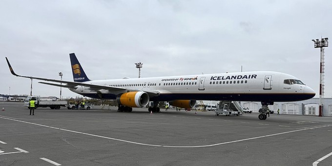 Boeing 757 mit der Kennung TF-FIX: Fliegt auch nicht mehr für Icelandair.