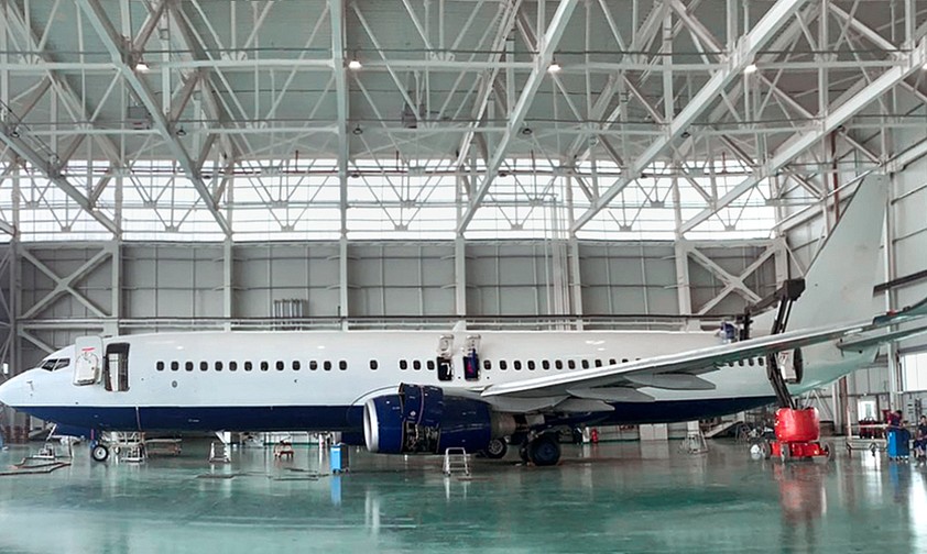 Boeing 737-800 von Sky Up: Flog früher für Comair.