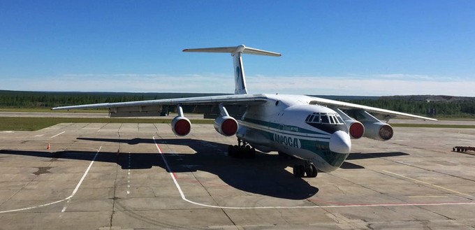 Die Il-76: Alrosa wird den Diamantentransporter los, er ist zu teuer.