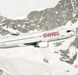 Airbus A320 von Swiss: Die Schweizer Airline fliegt die neuen Strecken mit dem Jet oder mit Dash 8.