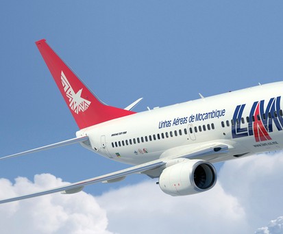 Boeing 737 von Linhas Aéreas de Moçambique LAM: Kommt nicht bis Europa.