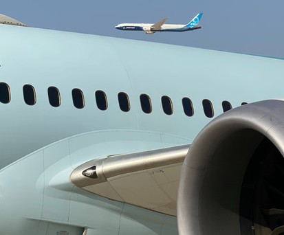 Die Boeing 777X über Boeing 787-10: Viel große Flieger bei der Dubai Air Show.