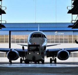 Hangar von Ogma: Bald werden auch Motoren von Pratt &amp; Whitney da gewartet.