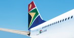 Leitwerk eines Airbus A340 von South African Airways: 2021 will die Fluggesellschaft wieder Gewinn machen.