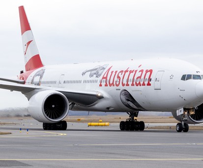 Die OE-LPF: Die Boeing 777-200 von Austrian Airlines ...