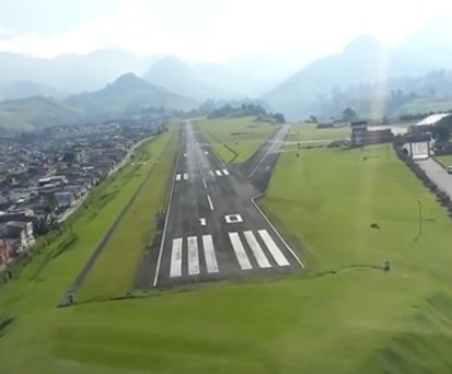 Die schwierigste Landung Kolumbiens