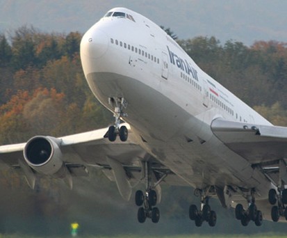 Boeing 747-200 von Iran Air: Ein Jumbo-Jet soll Sanktionen unterlaufen haben.