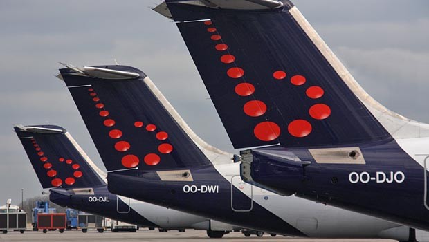 Brussels Airlines: Auch die belgische Brussels Airlines mit ihrem Hub Brüssel wird Federn lassen müssen.