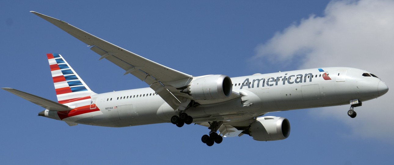 Boeing 787 von American Airlines: Einige Dreamliner brauchen Flügelinspektionen.