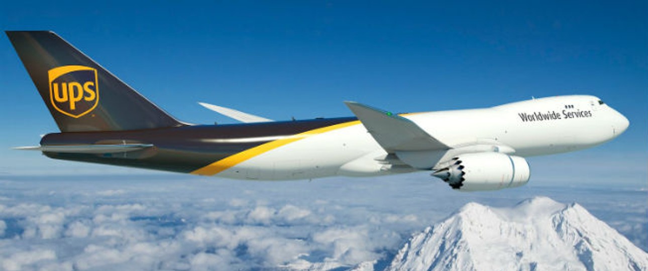 Boeing 747-8 in den Farben von UPS: Der Konzern ist der wichtigste Kunde für den Jumbo,