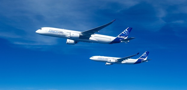 Airbus A330 und A350 im gemeinsamen Flug: Verdrängt einer den anderen?