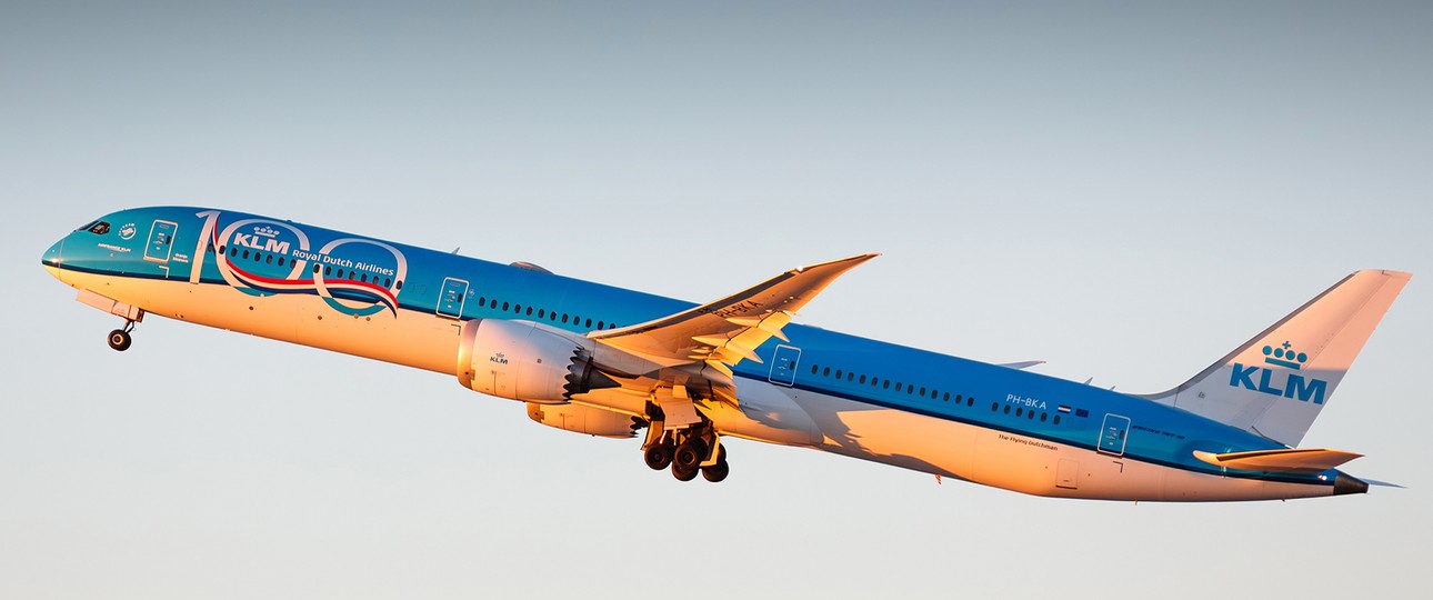 Boeing 787-10 von KLM: Die Fluggesellschaft hat zu hohe Kosten.