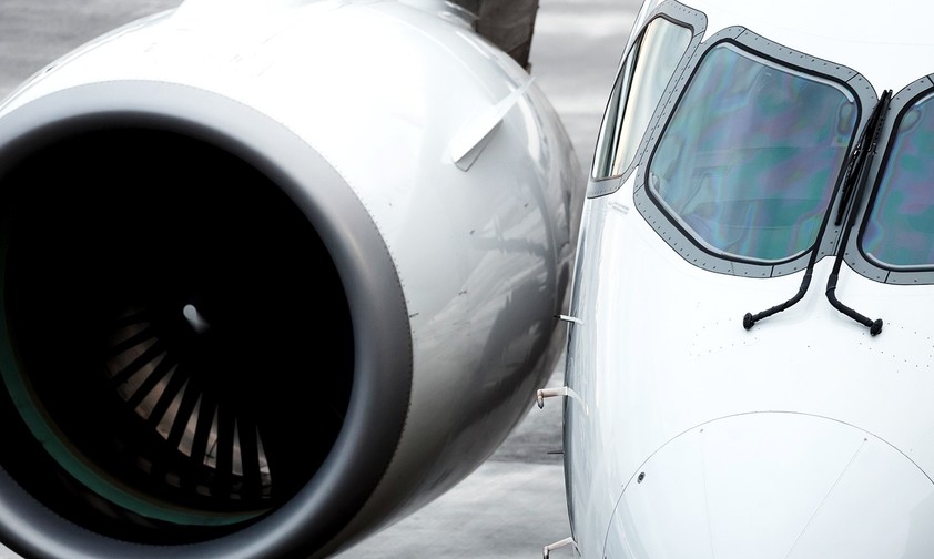 Airbus A220 von Swiss: Die Airline sucht nach der Ursache des Triebwerksversagens.