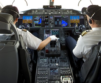 Cockpit des Dreamliner: Bei United ohne zusätzliche Barriere?