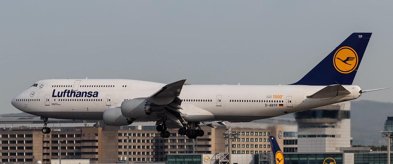 Lufthansas Boeing 747-8 mit dem Kennzeichen D-ABYP: Flog während der ganzen Pandemie, jetzt aber nicht mehr.