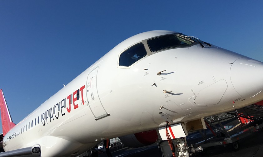 Mitsubishi Spacejet: Ob jemals ein Kunde damit abhebt, ist fraglich.