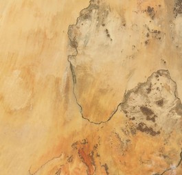Satellitenaufnahme des Sudan, gut sichtbar der Nil: Überflüge nach Israel bleiben nicht gestattet.