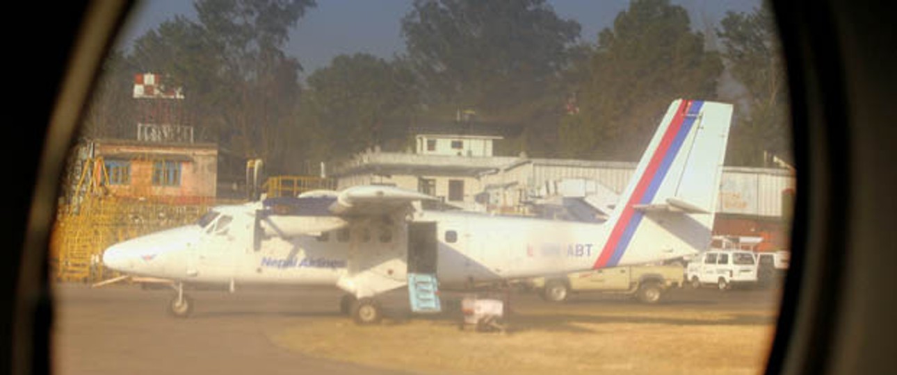 Twin Otter von Nepal Airlines: Uralte Maschinen.