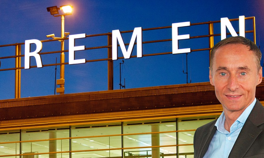 Flughafen-Bremen-Chef Marc Cezanne: