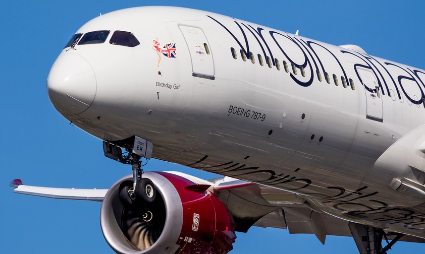 Boeing 787 von Virgin Atlantic: Die Fluggesellschaft muss eine Million US-Dollar Strafe zahlen.
