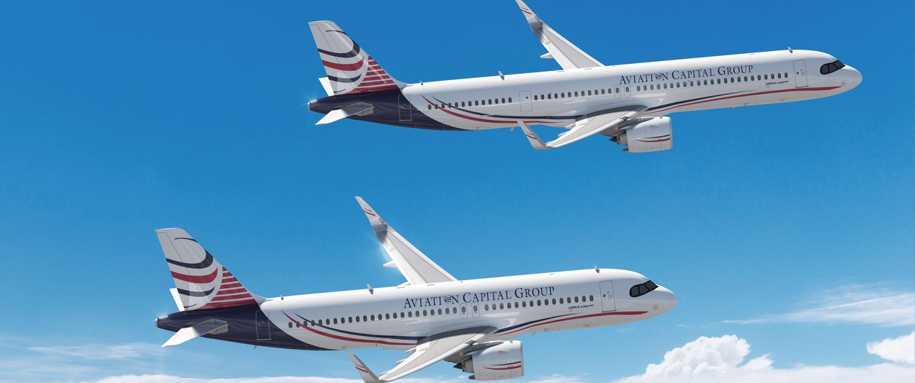 Airbus A320 Neo und A321 Neo in den Farben von Aviation Capital Group: Die Leasinggesellschaft kauft nach.