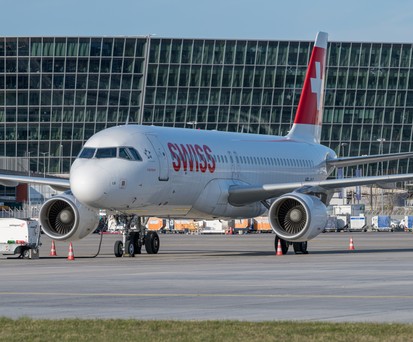 Swiss-Flugzeug in Zürich: Noch ist unklar, wie sich die Kapazitätsbeschränkung auswirkt.