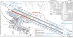 Die Situation am Flughafen Belgrad: Die Piloten entschieden sich dazu, via Rollweg D5 auf Startbahn 30L zu rollen.