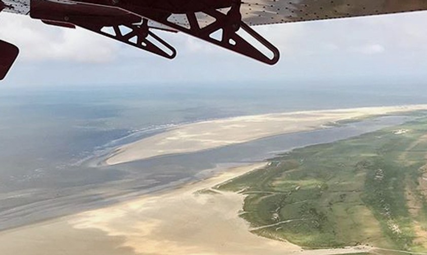 Flug mit Yourways über Sankt Peter-Ording: Die Airline macht nur noch Charter.