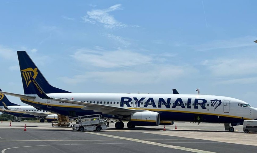 Boeing 737 von Ryanair: Bald auch Wartung in Nürnberg.